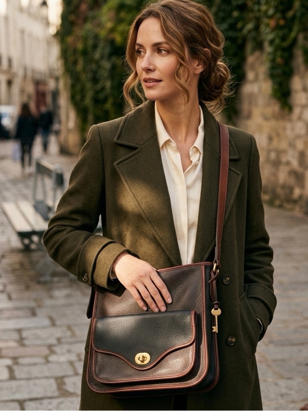 Fossil Heritage Leather
Hobo Bag in Espresso
Brown ZB1784206 - Excellent